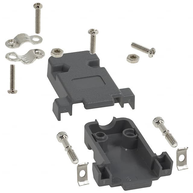 977-009-010-031 NorComp Inc.  Capots de connecteurs D-Sub en forme de D